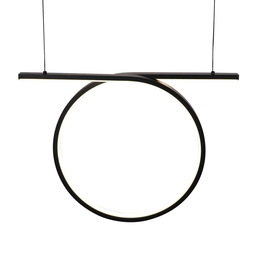 LED-kroonluchter met kabel ODETTA LED/30W/230V 4000K zwart