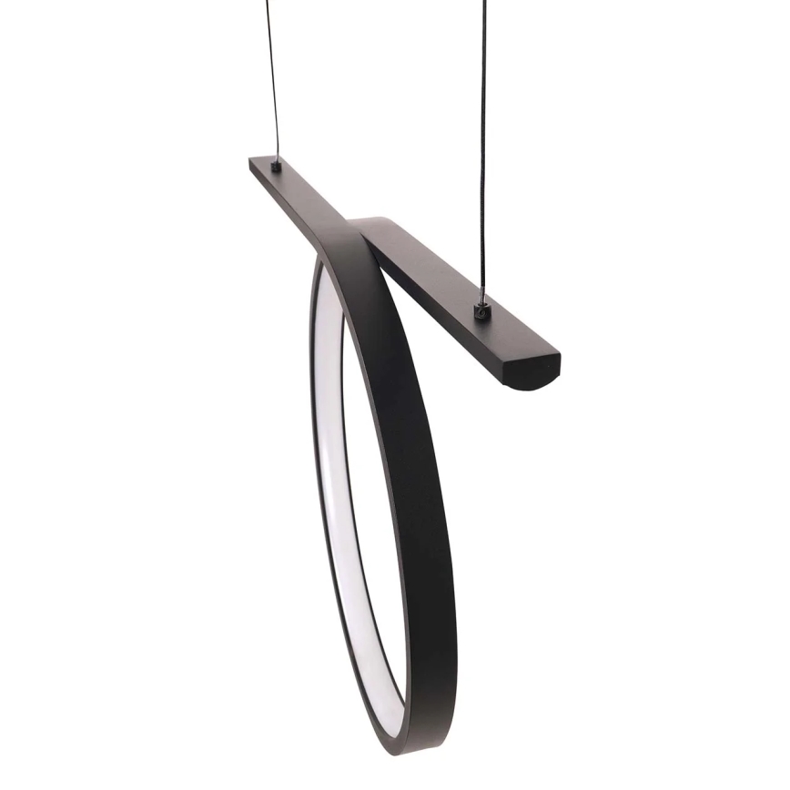 LED-kroonluchter met kabel ODETTA LED/30W/230V 4000K zwart