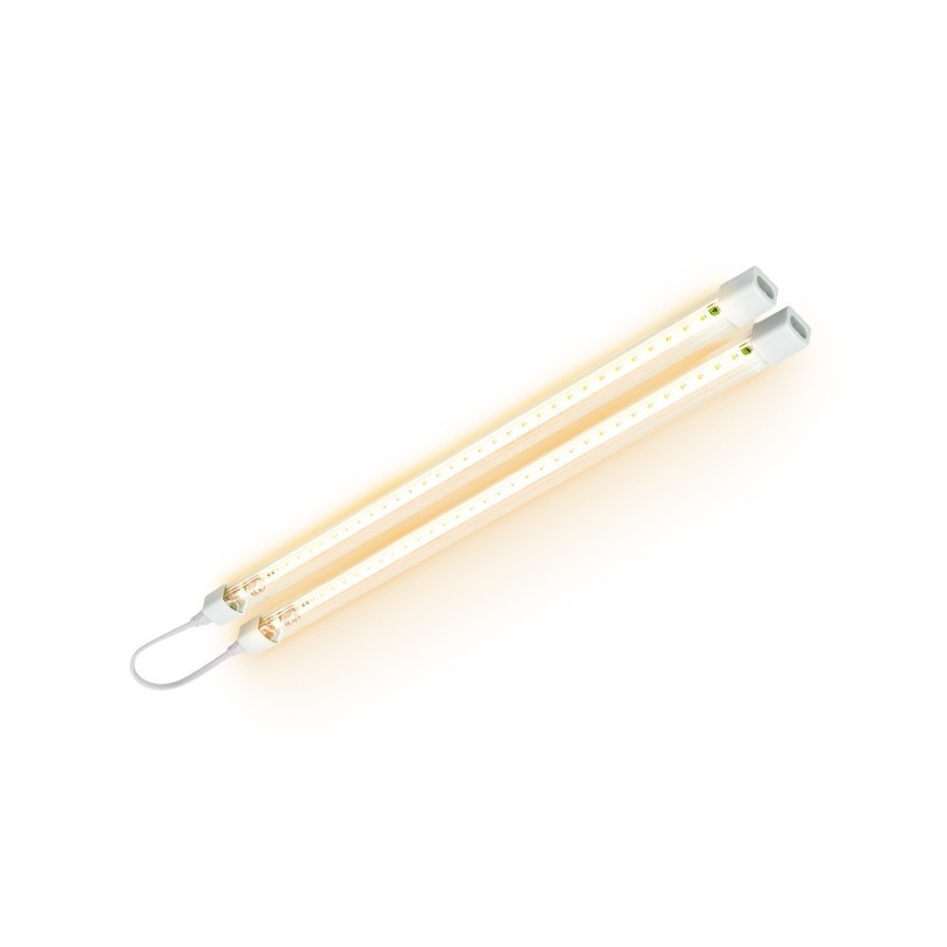 LED Onderbouwverlichting voor plantengroei GROWLY 2xLED/8,5W/230V wit