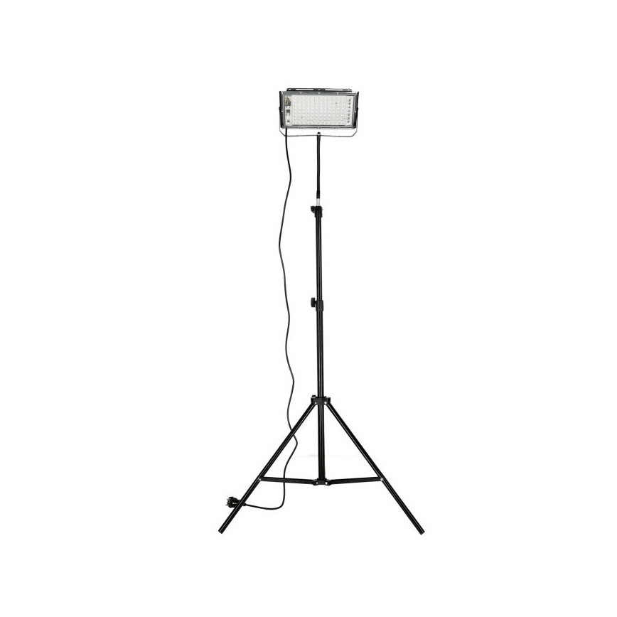 LED Schijnwerper met standaard voor plantengroei FIRON LED/45W/230V IP54 zwart