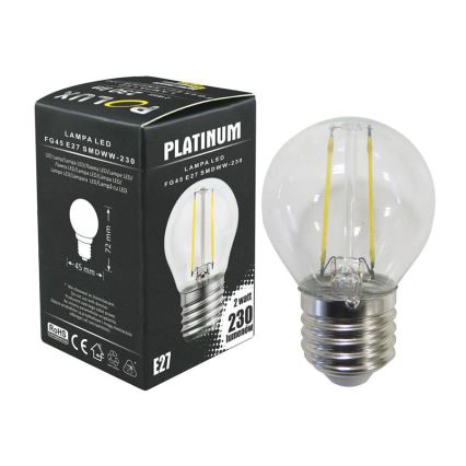 LED Lamp 1xE27/2.5W/230V 3000K