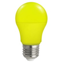 LED lamp A50 E27/4,9W/230V geel