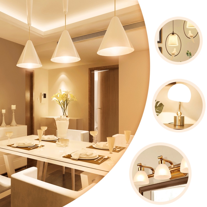 LED-lamp A60 E27/23W/230V 6500K - Aigostar