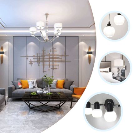 LED-lamp A60 E27/8W/230V 6500K - Aigostar