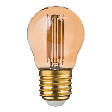 LED-lamp AMBER G45 E27/4,5W/230V 2200K