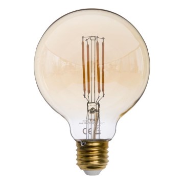 LED-lamp AMBER G95 E27/6,5W/230V 3200K
