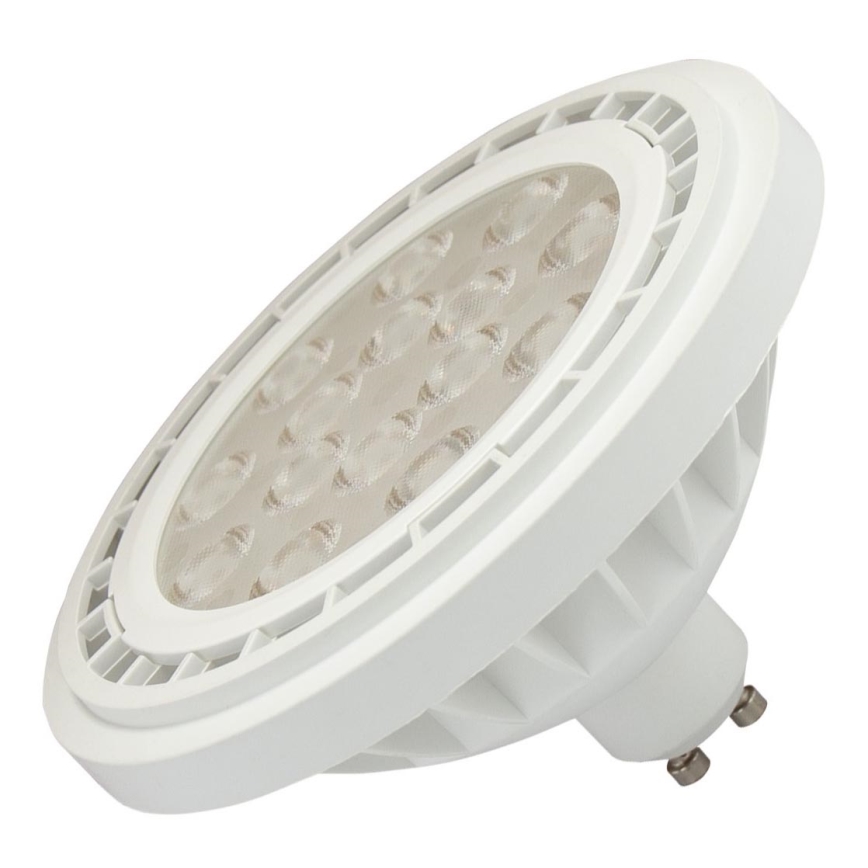 LED Lamp AR111 GU10/10W/230V 6000K 40° wit