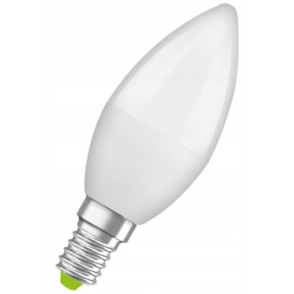 LED-lamp van gerecycled plastic B40 E14/4,9W/230V 2700K - Ledvance