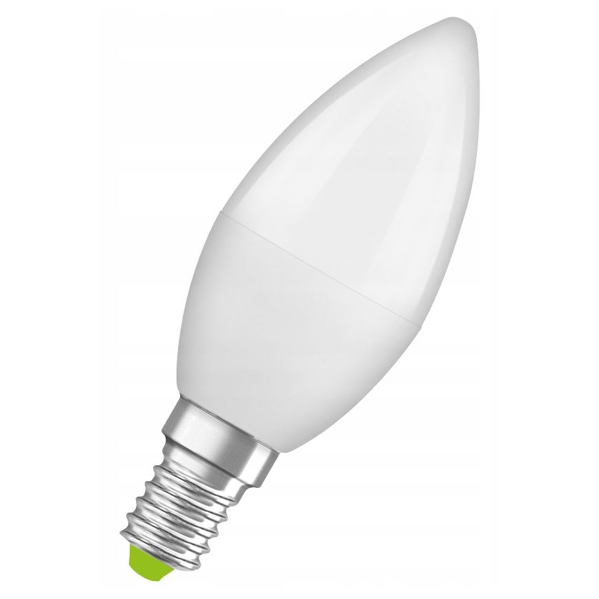 LED-lamp van gerecycled plastic B40 E14/4,9W/230V 2700K - Ledvance