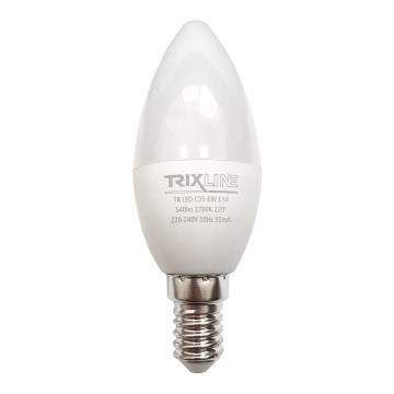 LED Lamp C35 E14/6W/230V 2700K