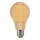 LED Lamp CLASIC AMBER A60 E27/10W/230V 2200K - Brilagi