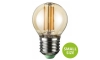 LED Lamp CLASIC AMBER G45 E27/4W/230V 2200K -  Brilagi