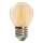 LED-lamp CLASSIC AMBER G45 E27/6,5W/230V 2200K - Brilagi