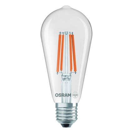 LED-lamp CLASSIC FILAMENT E27/6,5W/230V 4000K - Osram