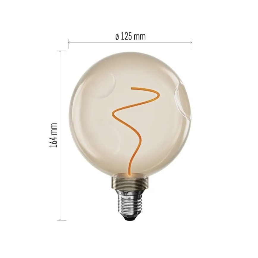 LED-lamp DECO VINTAGE CG125A E27/4,5W/230V 1800K
