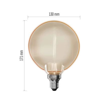 LED-lamp DECO VINTAGE G130OA E27/4W/230V 1800K