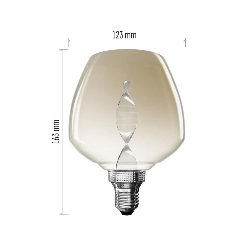 LED-lamp DECO VINTAGE S123 E27/3,5W/230V 1800K
