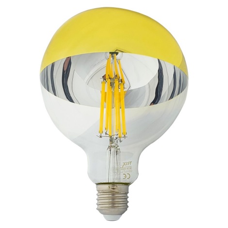 LED Lamp DECOR MIRROR G125 E27/12W/230V goud