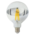 LED Lamp DECOR MIRROR G125 E27/12W/230V zilver