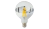 LED Lamp DECOR MIRROR G125 E27/12W/230V zilver