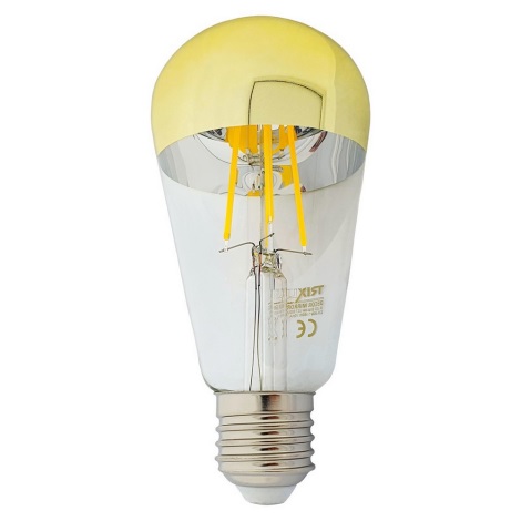 LED Lamp DECOR MIRROR ST64 E27/8W/230V goud