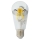 LED Lamp DECOR MIRROR ST64 E27/8W/230V zilver