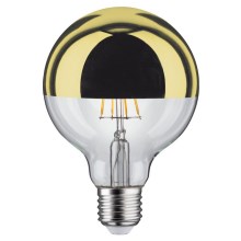 LED Lamp dimbaar GLOBE G95 E27/6,5W/230V 2700K gouden - Paulmann 28675