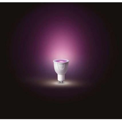 LED Lamp dimbaar Philips Hue WHITE AND COLOR AMBIANCE GU10/5,7W/230V  2000-6500K