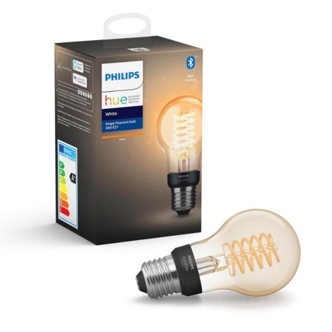 LED Lamp dimbaar Philips Hue WHITE FILAMENT A60 E27/7W/230V 2100K