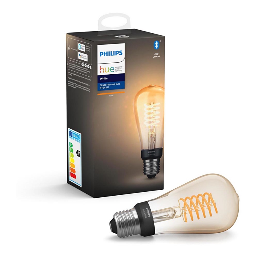 LED Lamp dimbaar Philips Hue WHITE FILAMENT ST64 E27/7W/230V