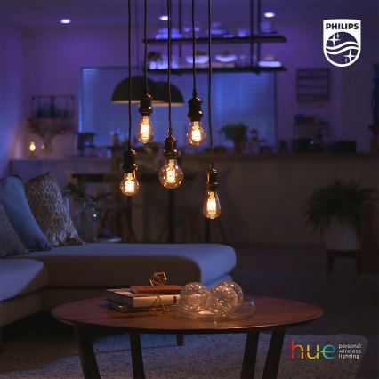 LED Lamp dimbaar Philips Hue WHITE FILAMENT ST64 E27/7W/230V