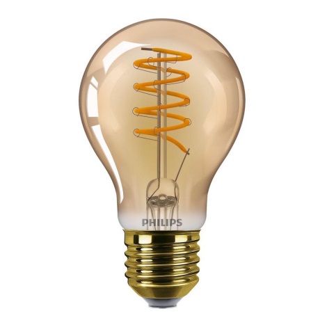 LED Lamp dimbaar Philips VINTAGE E27/5,5W/230V 2000K