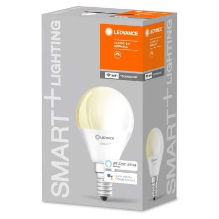 LED Lamp dimbaar SMART + E14 / 5W / 230V 2.700K - Ledvance