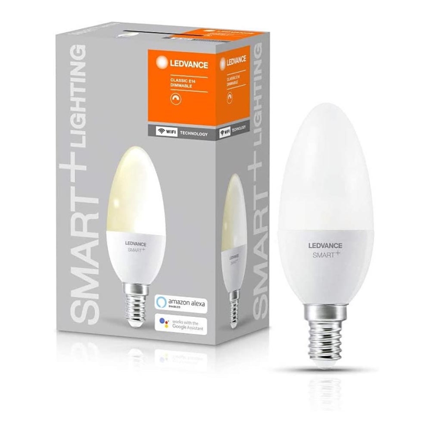 LED Lamp dimbaar SMART+ E14/5W/230V 2700K Wi-Fi - Ledvance