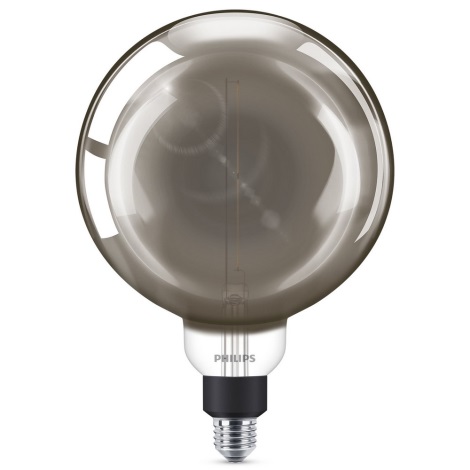 jongen Vergelijken grens LED Lamp dimbaar SMOKY VINTAGE Philips G200 E27/6,5W/230V | Lampenmanie
