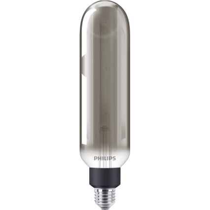 LED Lamp dimbaar SMOKY VINTAGE Philips T65 E27/6,5W/230V