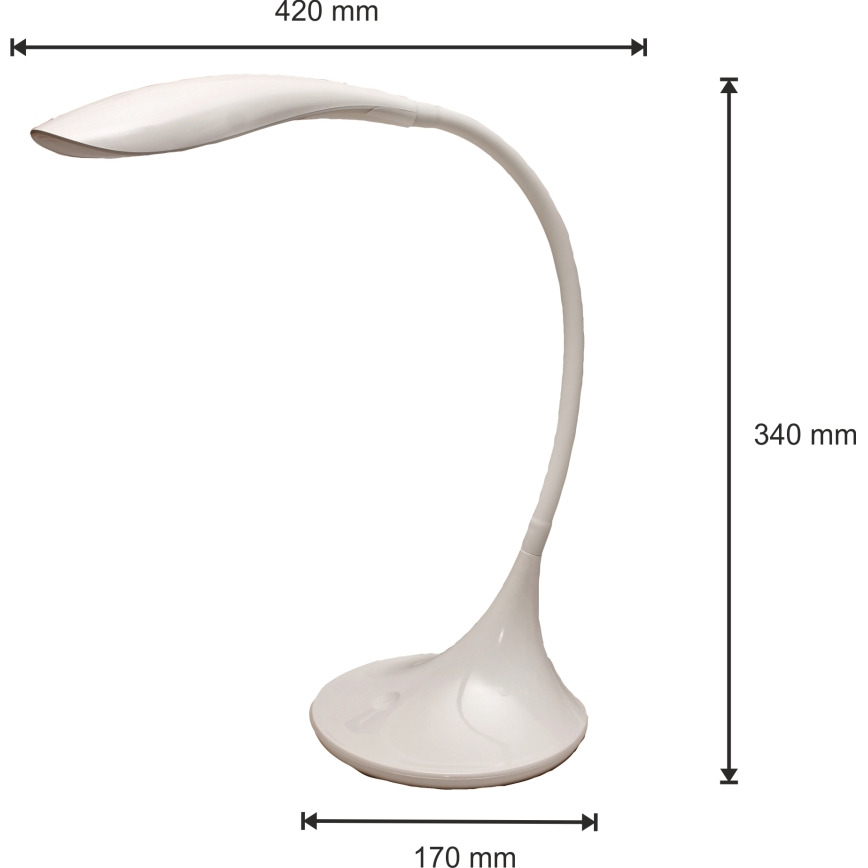 LED Lamp dimbaar VELA 1xLED/6,5W/230V