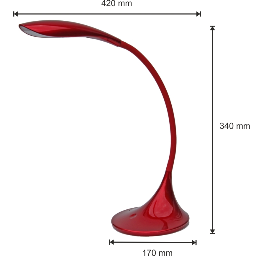 LED Lamp dimbaar VELA 1xLED/6,5W/230V