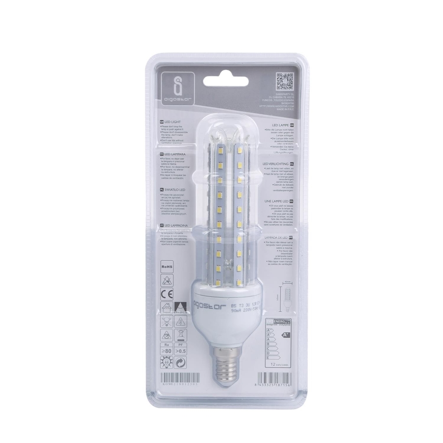 LED Lamp E14/12W/230V 6500K - Aigostar