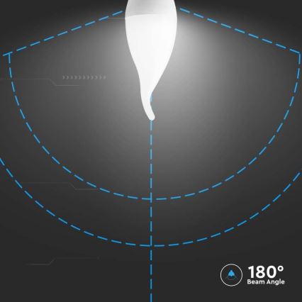 LED Lamp E14/3,7W/230V 3000K