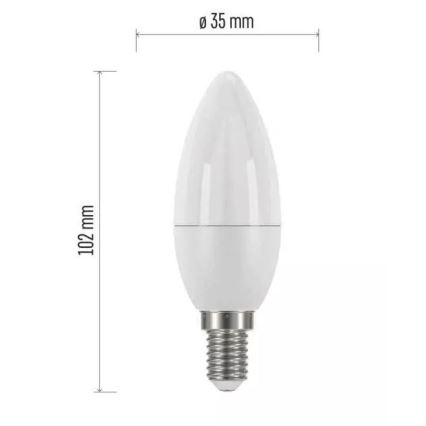 LED lamp E14/4,2W/230V 2700K CRI 94 Ra