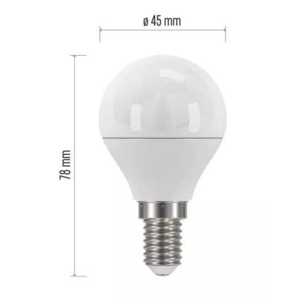 LED lamp E14/4,2W/230V 2700K CRI 94 Ra