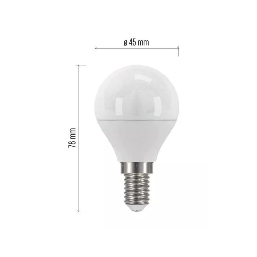 LED lamp E14/4,2W/230V 2700K CRI 94 Ra