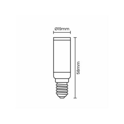 LED Lamp E14/4,5W/230V 2800K