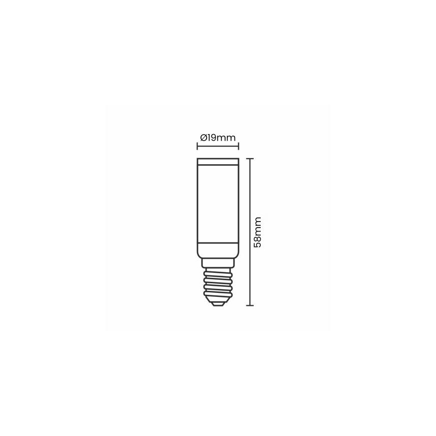LED Lamp E14/4,5W/230V 2800K