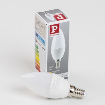 LED Lamp E14/5,5W/230V 2700K - Paulmann 28718