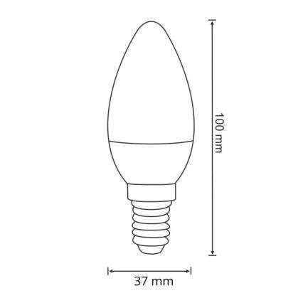 LED Lamp E14/6,3W/230V