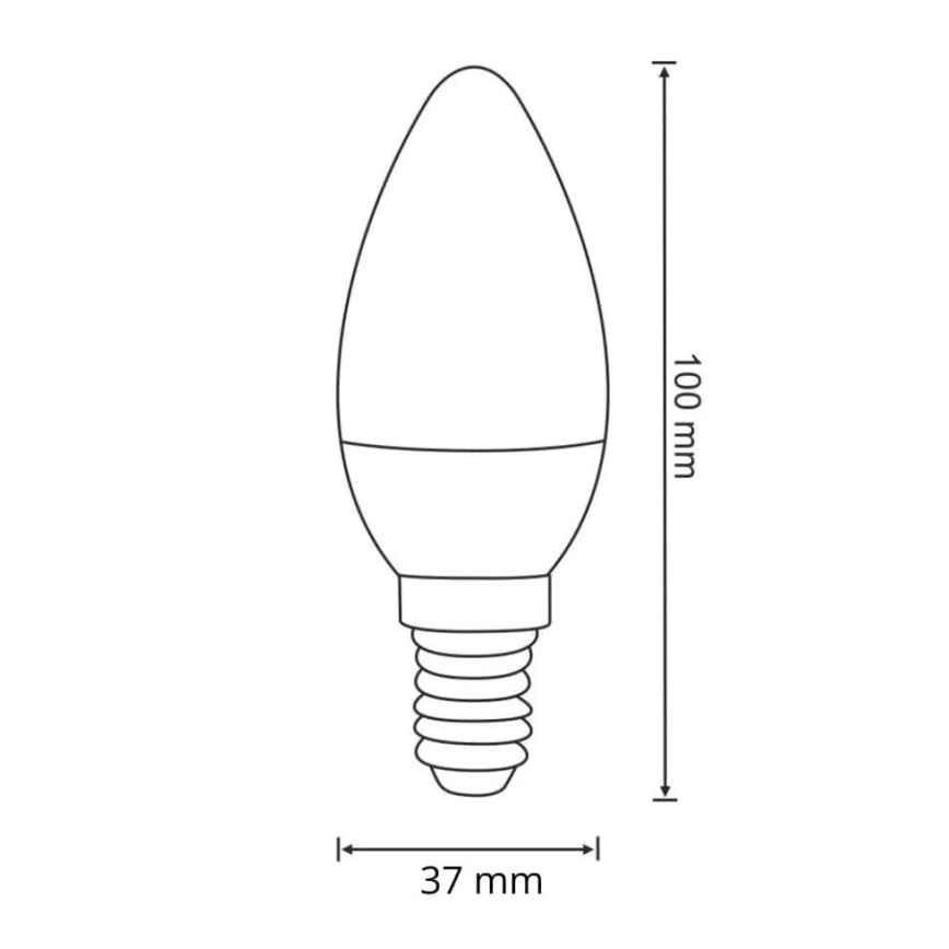 LED Lamp E14/6,3W/230V