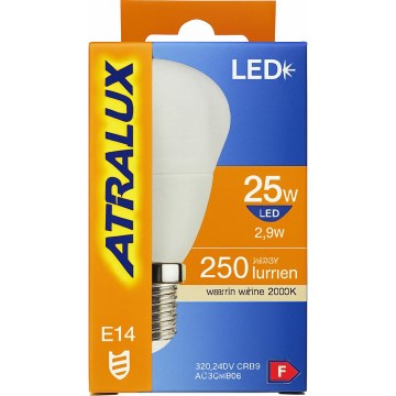 LED-lamp E14/6W/230V 3000K - Attralux