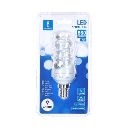 LED Lamp E14/7W/230V 6500K - Aigostar